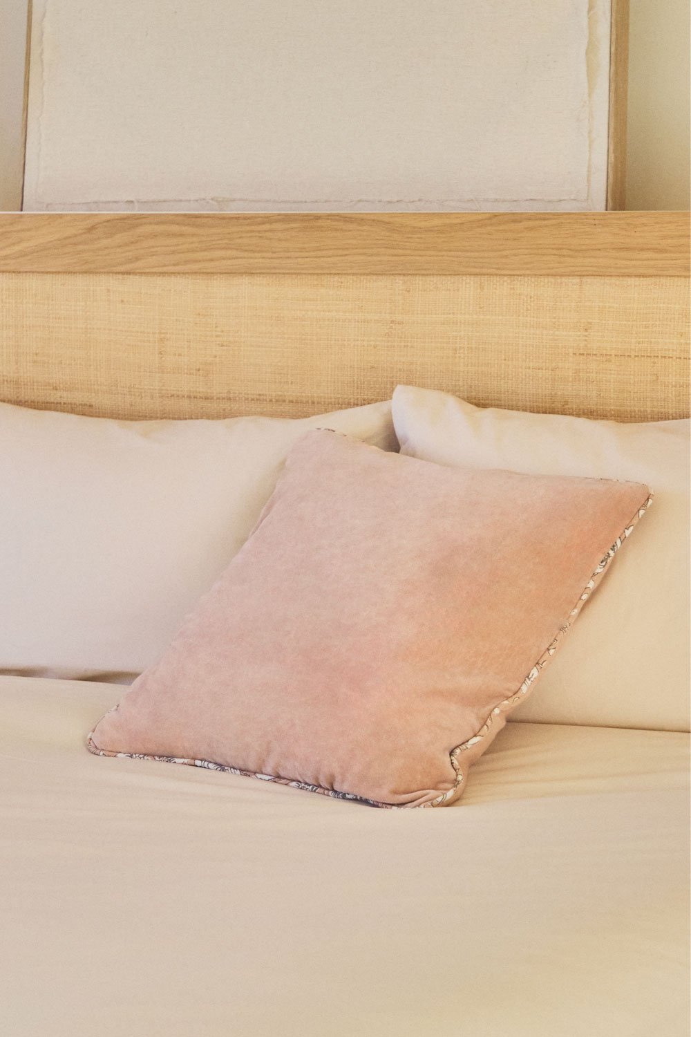 Cuscino quadrato in velluto (45x45 cm) Arjona
