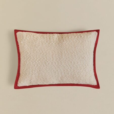 Cuscino rettangolare in tessuto bouclé (35X50 cm) Renildo