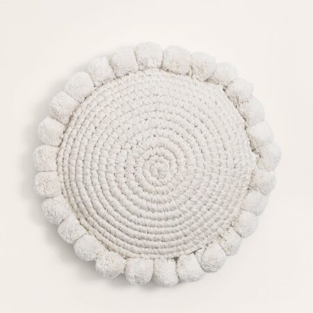 Cuscino rotondo in cotone (Ø30 cm) Yilda