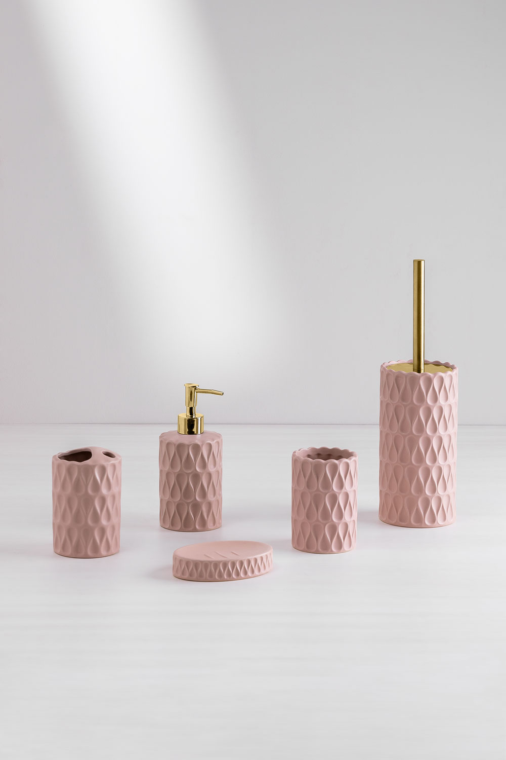 Dispenser di sapone in ceramica Marvin