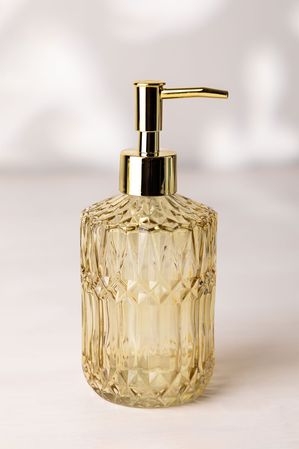 Dispenser di sapone in vetro Ovie