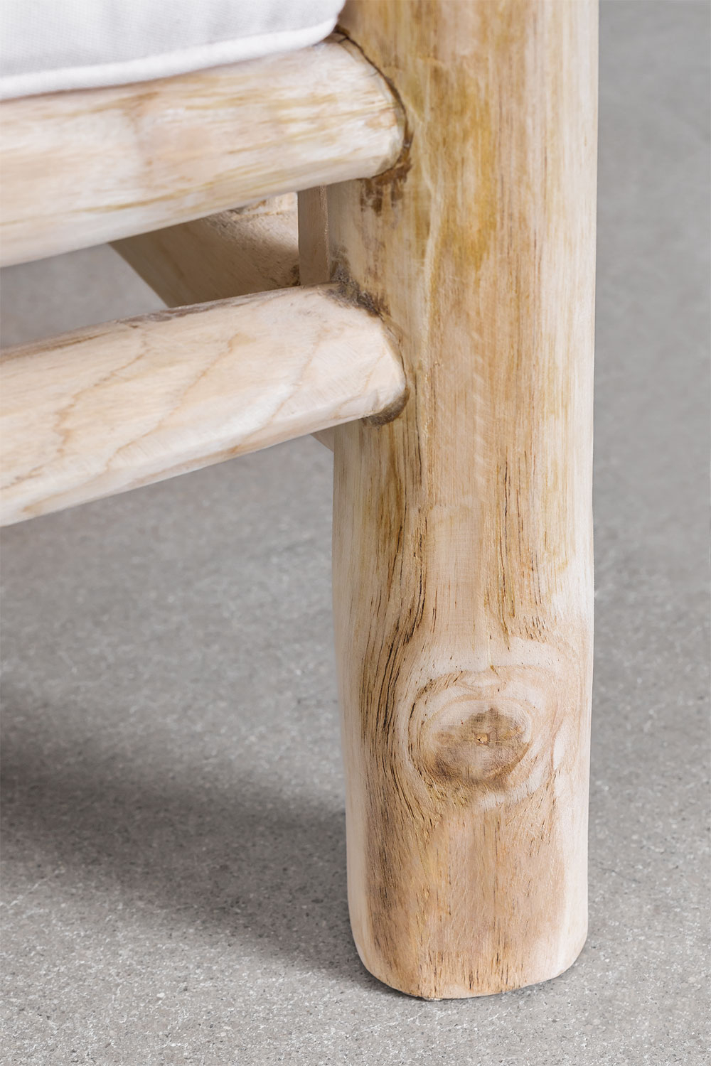 Divano 2 Posti in Legno Teak Narel