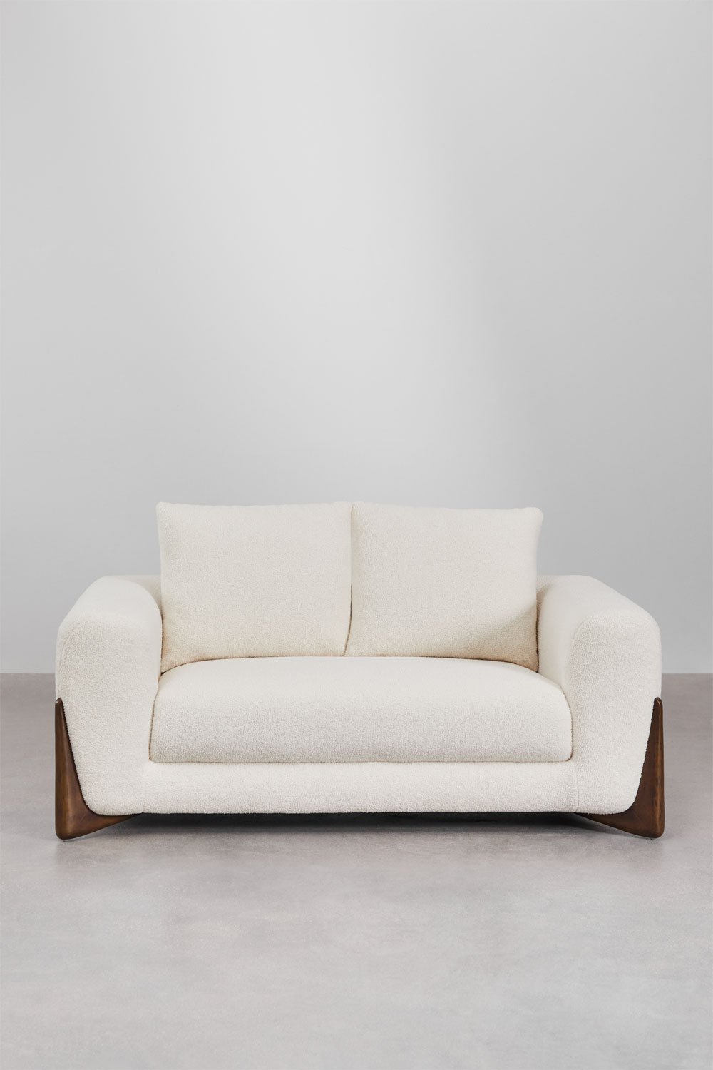 Divano 2 posti in shearling Grevena