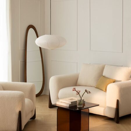 Divano 2 posti in shearling Grevena