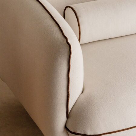 Divano 3 posti con pouf Biel