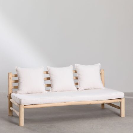 Divano 3 Posti in Legno Teak Nabila