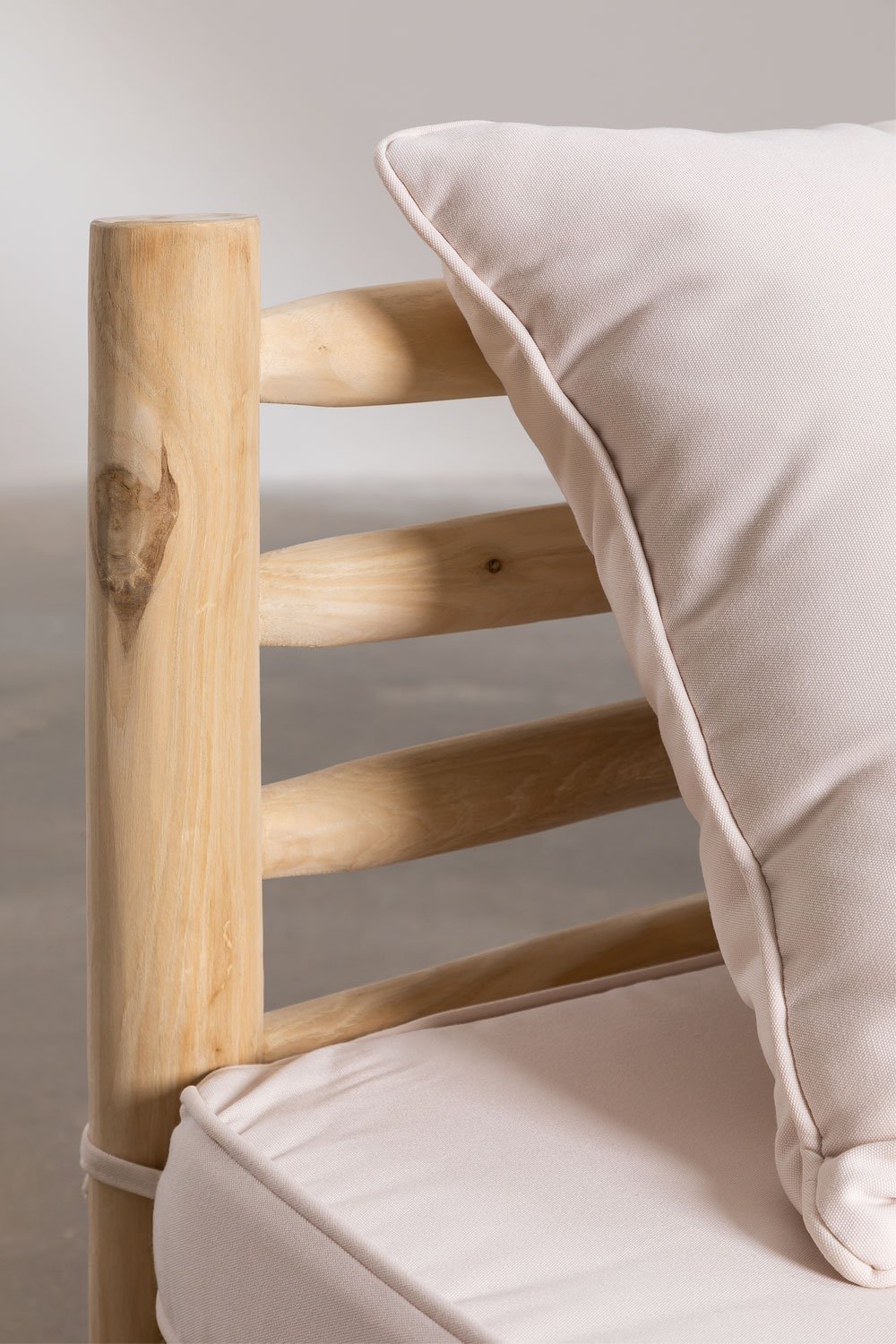 Divano 3 Posti in Legno Teak Nabila