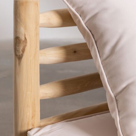 Divano 3 Posti in Legno Teak Nabila