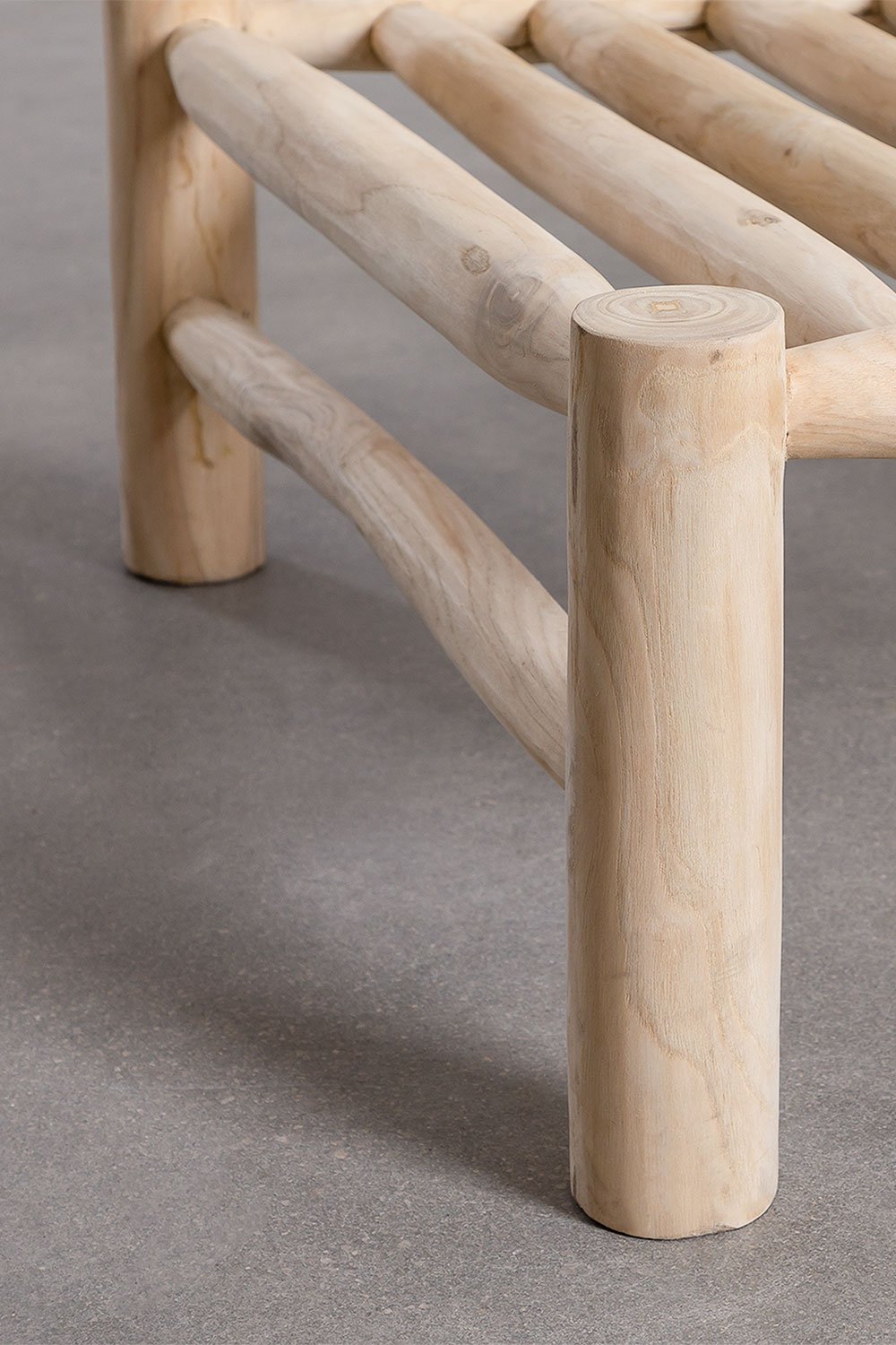 Divano 3 Posti in Legno Teak Nabila