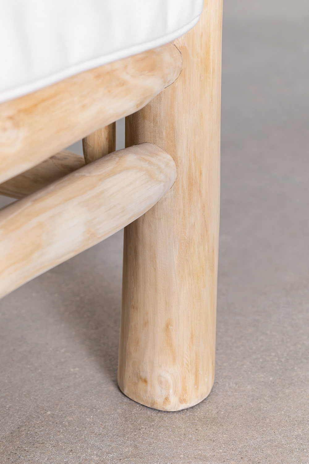 Divano 3 Posti in Legno Teak Narel