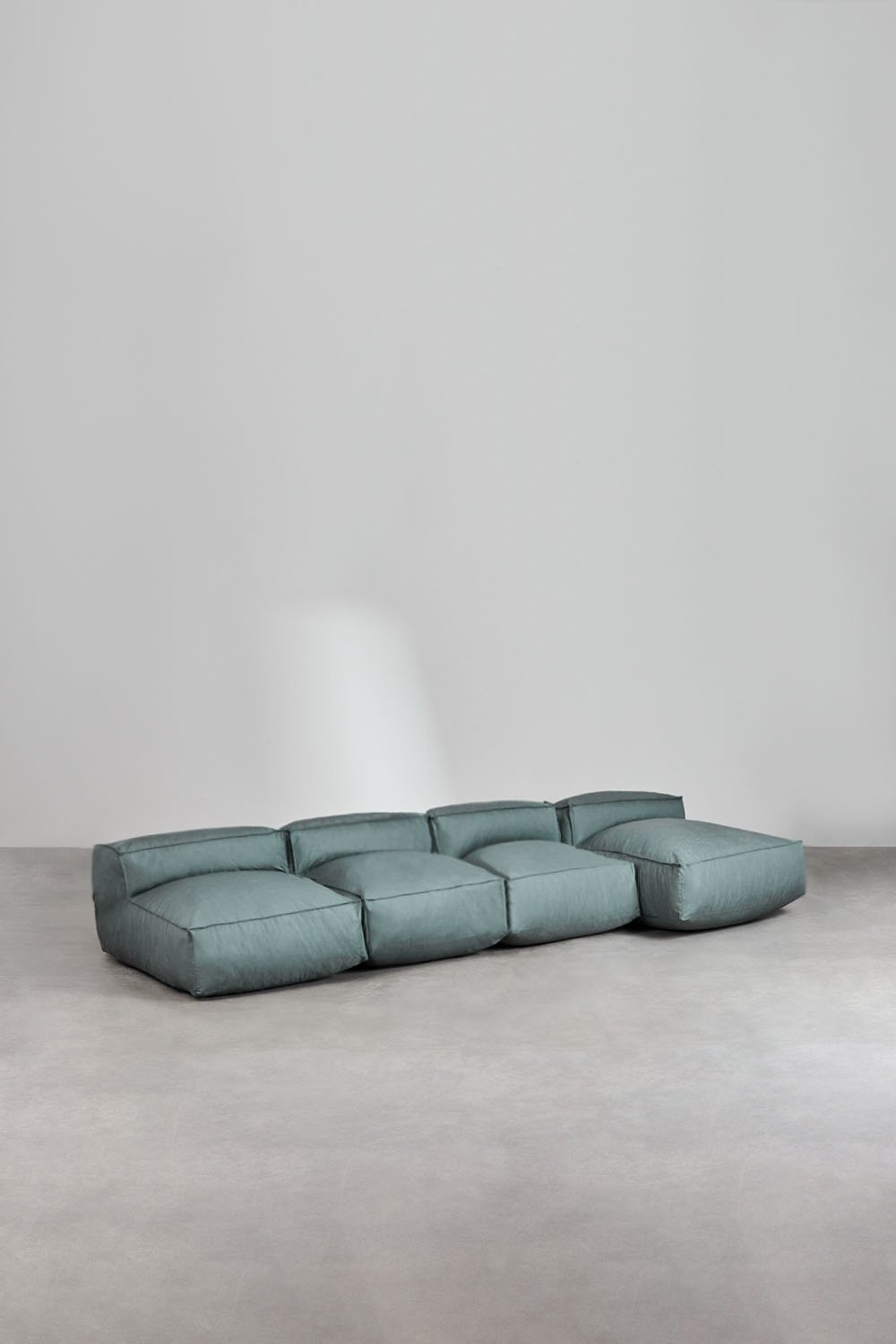 Divano Chaise Longue modulare in 4 pezzi per Jardín Dojans