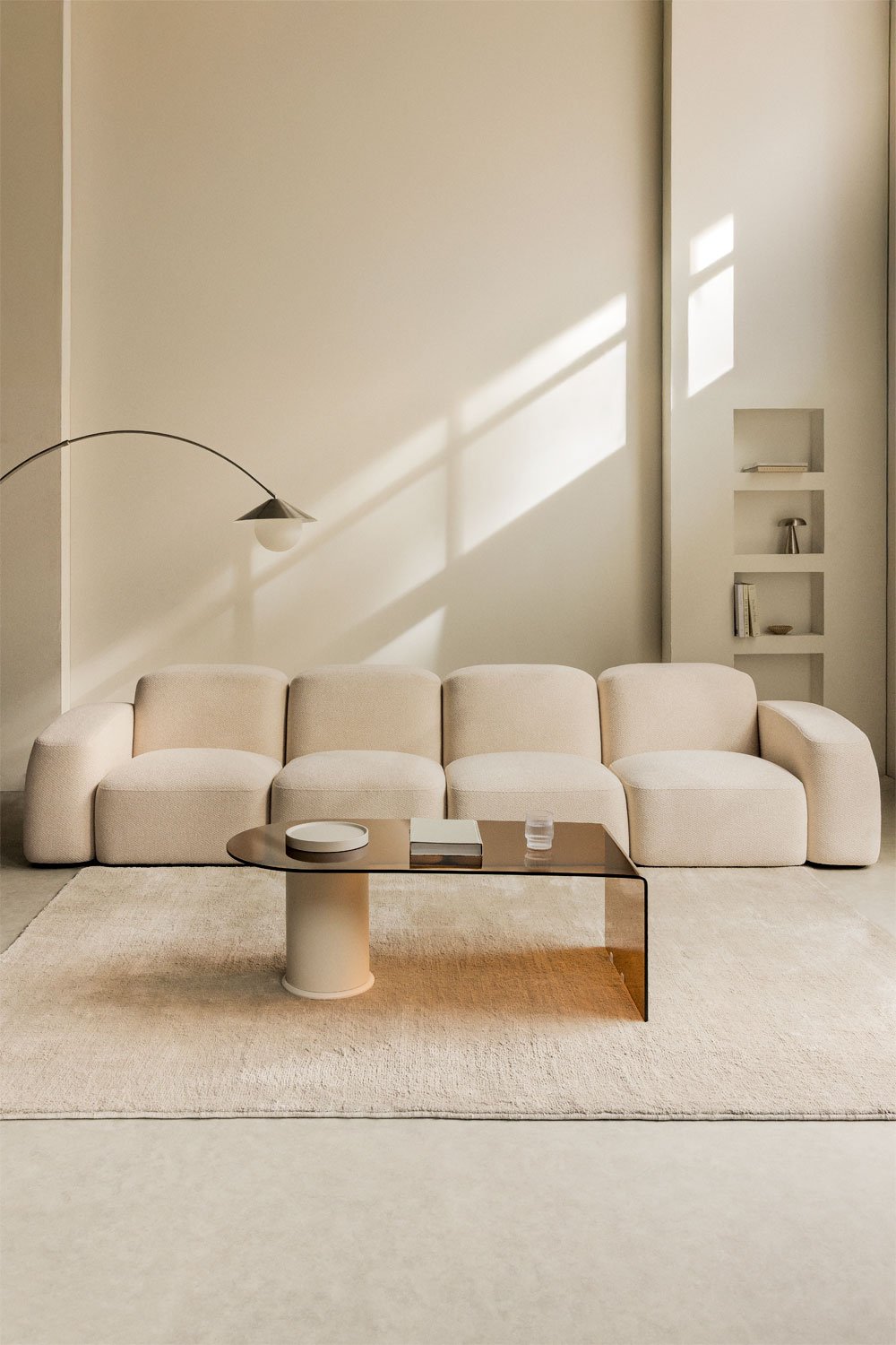 Divano componibile Bastian 4 pezzi