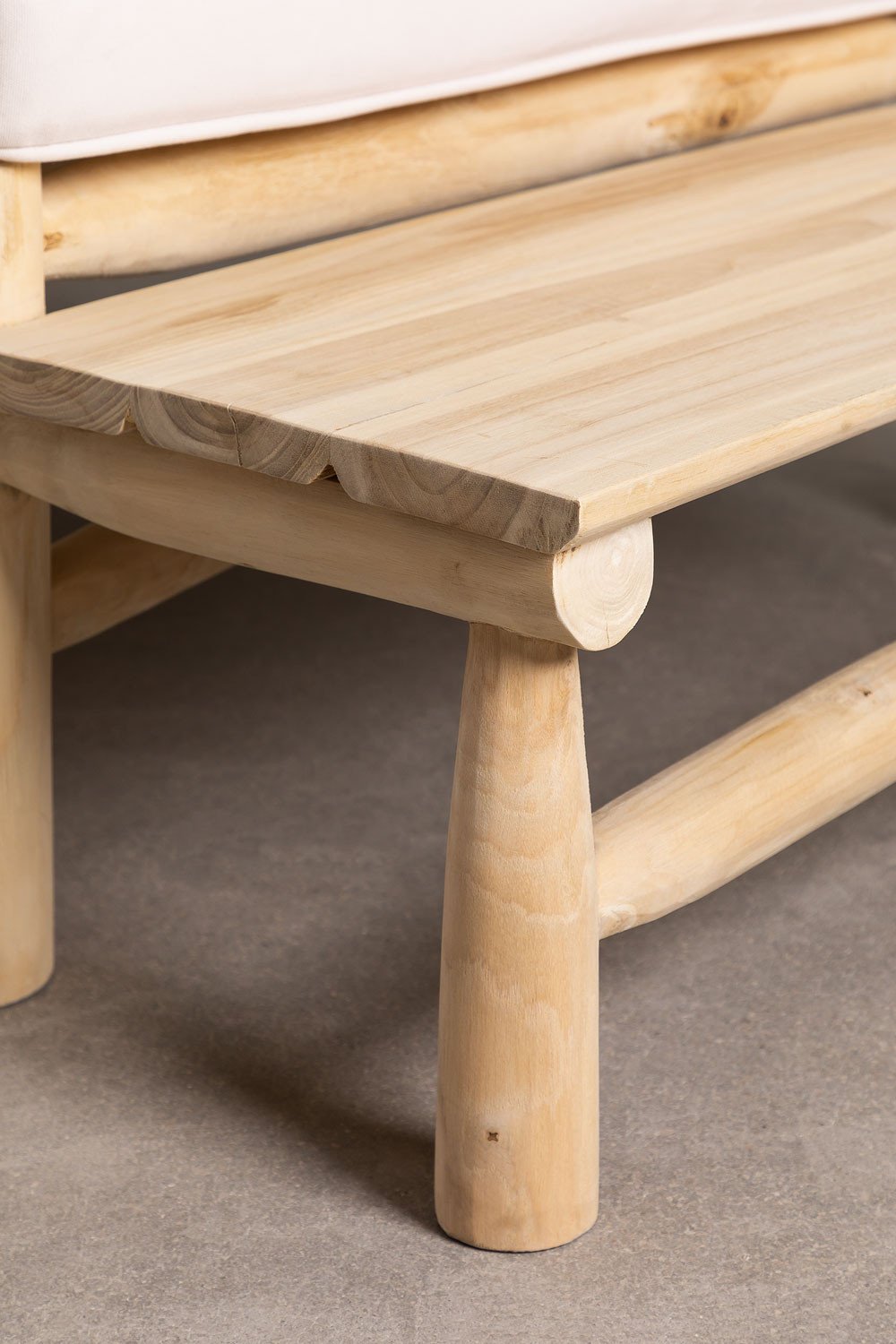 Divano da Giardino 2 Posti in Legno Teak Nabila