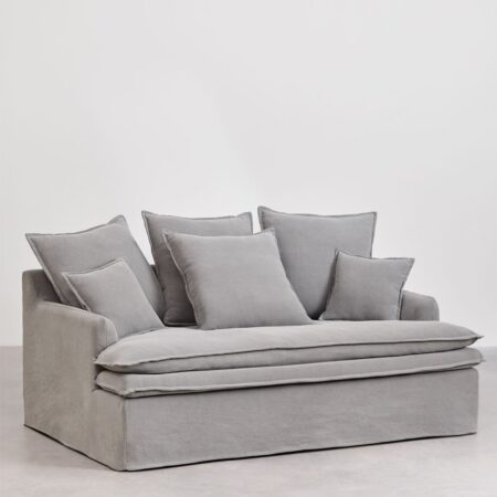 Divano Lounge Grace in lino e cotone