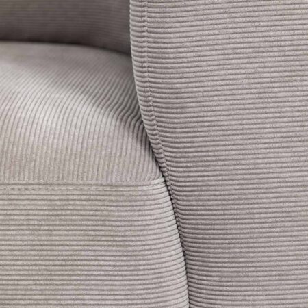 Divano modulare 4 pezzi con pouf Fogler