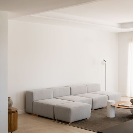 Divano Modulare Chaise Longue 5 Pezzi Robert