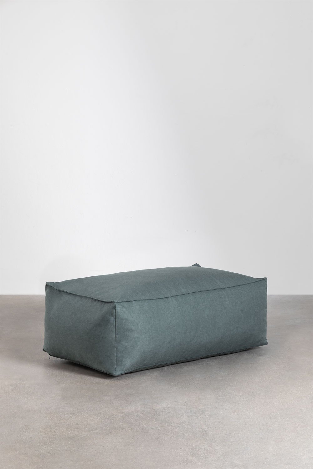 Divano modulare Chaise Longue in 3 pezzi e Puff Dojan