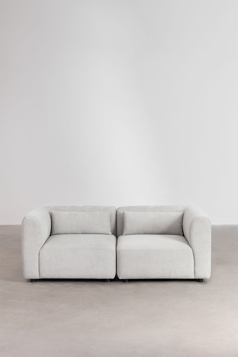 Divano modulare Fogler in 2 pezzi
