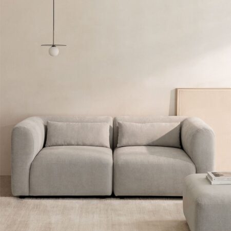 Divano modulare Fogler in 2 pezzi