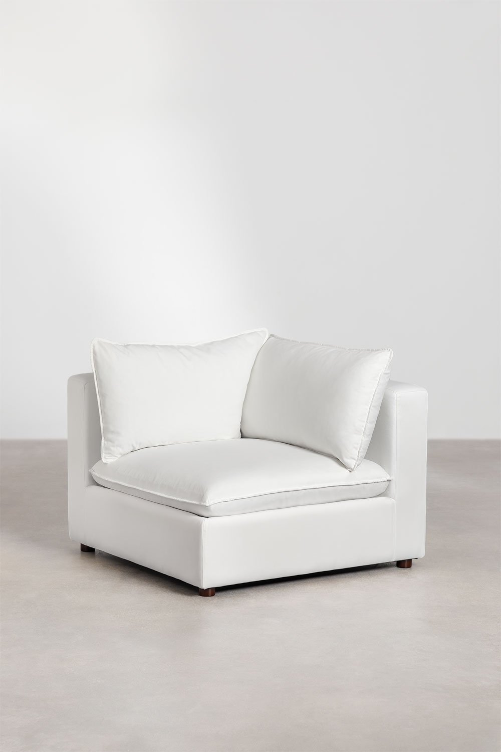 Divano angolare modulare Estefan Style 4 pezzi