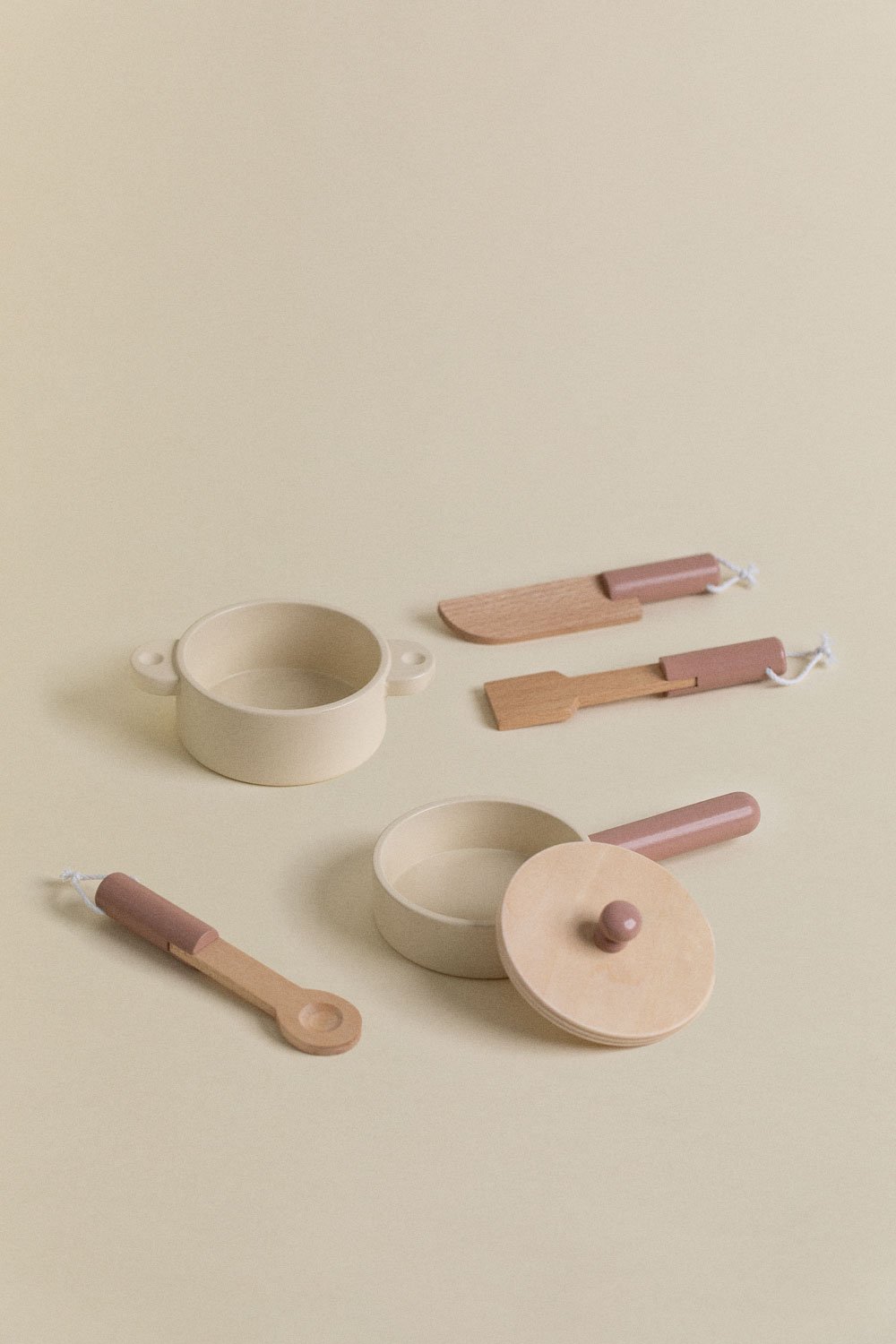 Utensili da cucina in legno Drupy Kids