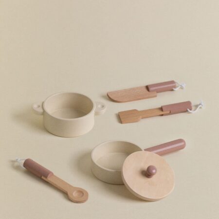 Utensili da cucina in legno Drupy Kids