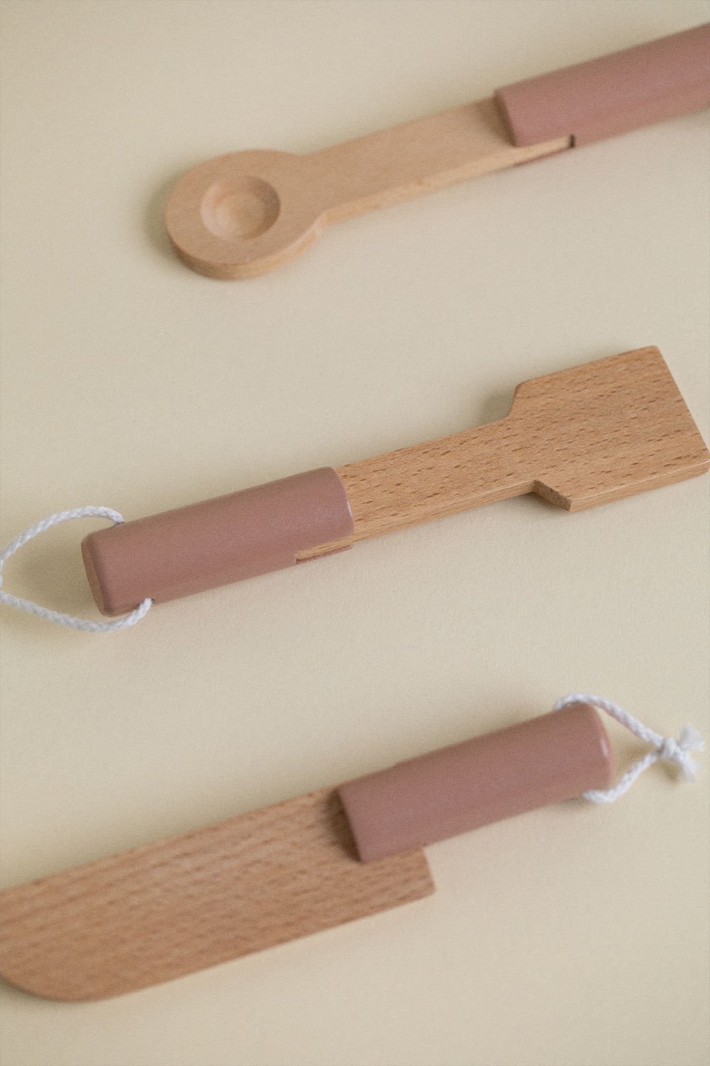 Utensili da cucina in legno Drupy Kids