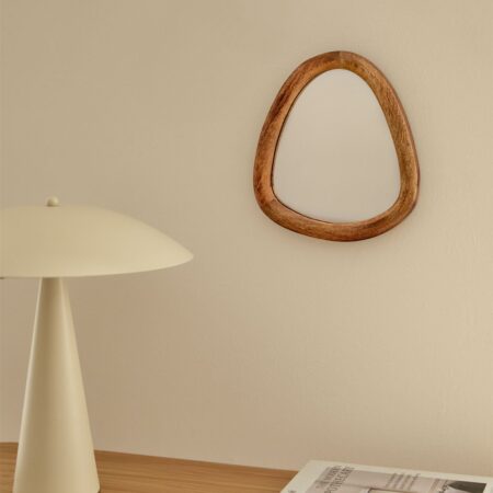 Espejo de pared en madera de mango Gabael