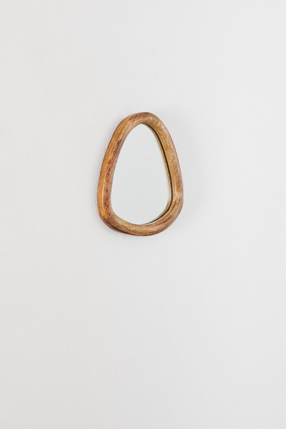 Espejo de pared en madera de mango Gabael