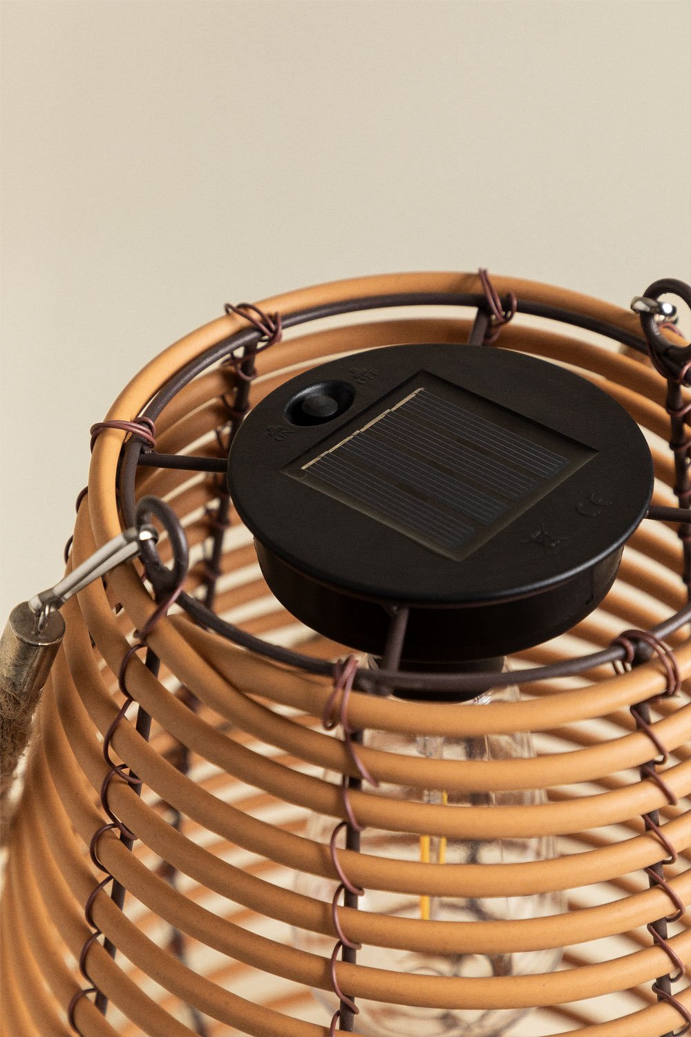 Lampada da tavolo a LED solare senza fili per esterni Fenri