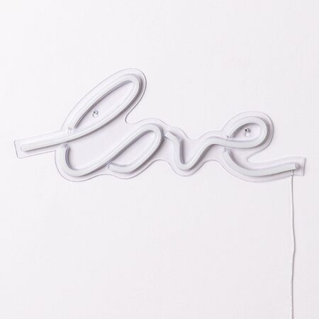 Figura al neon con USB Love