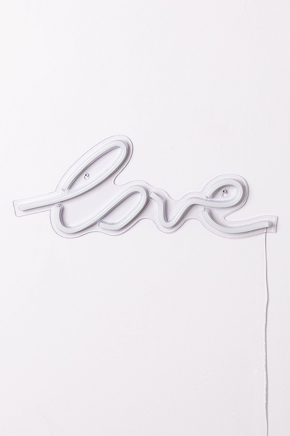 Figura al neon con USB Love