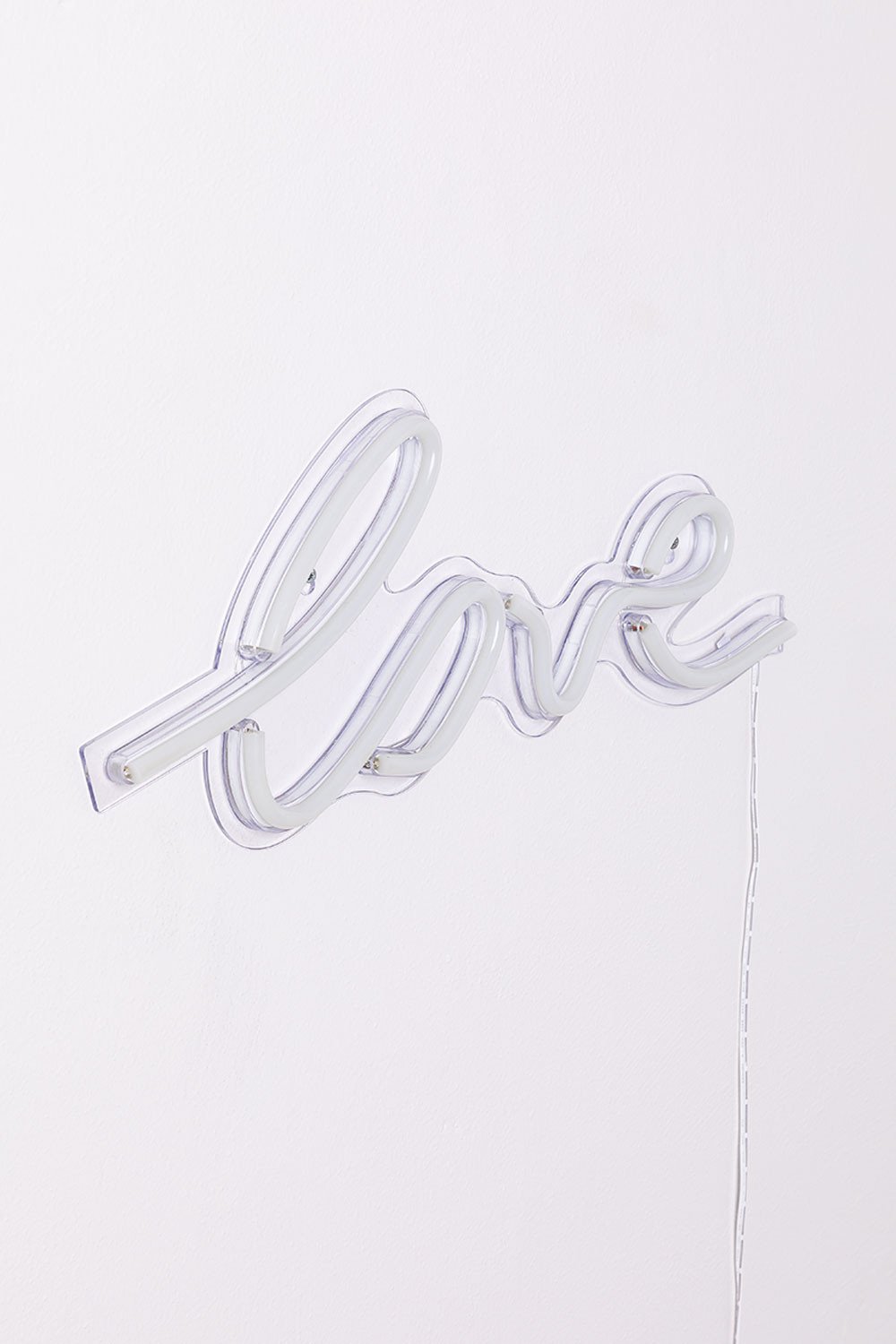 Figura al neon con USB Love