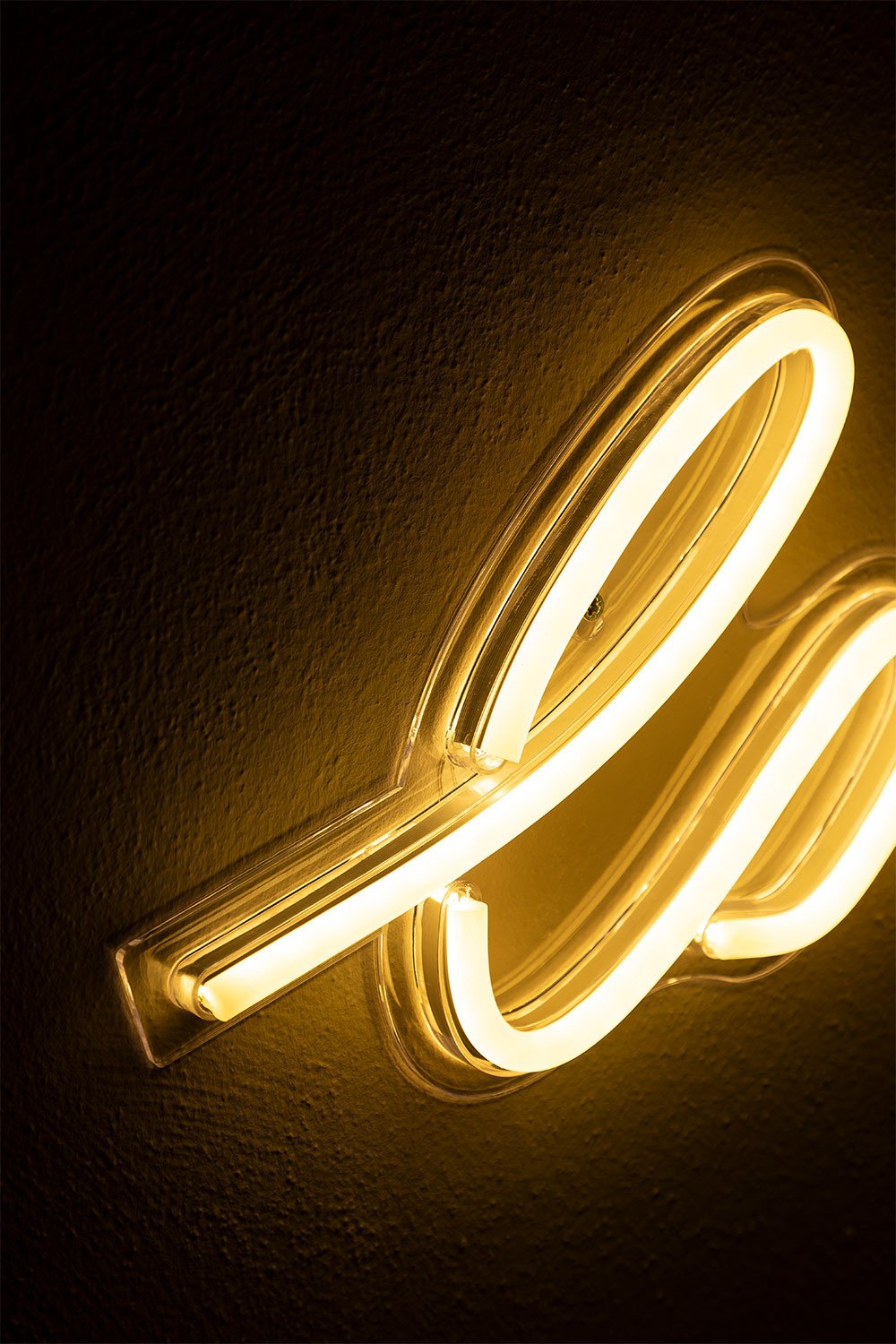 Figura al neon con USB Love