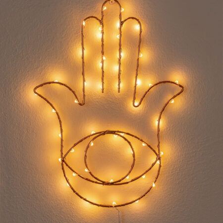 Figura decorativa con luci a LED Yamsa