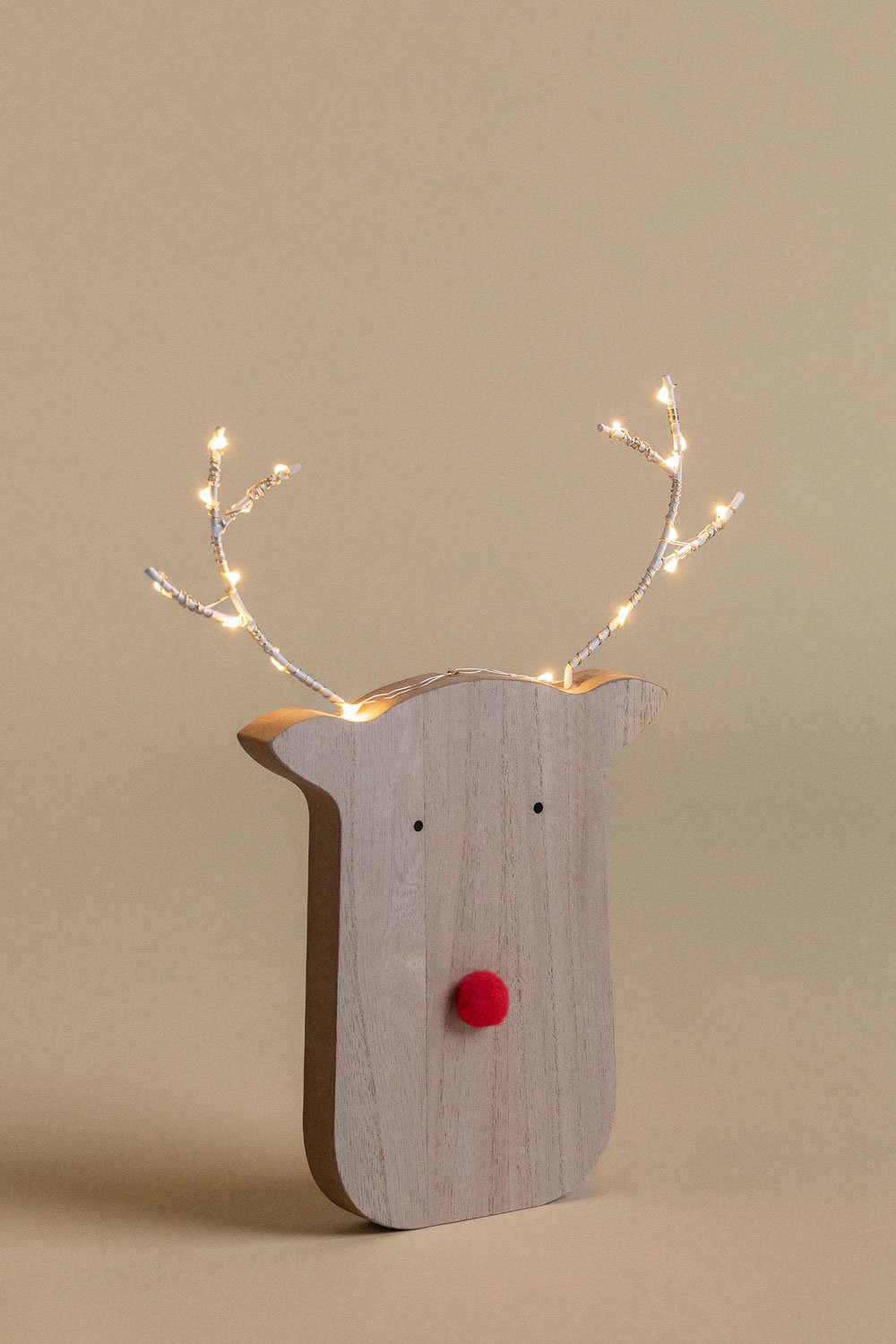 Figura Decorativa con Luci LED Clerbi