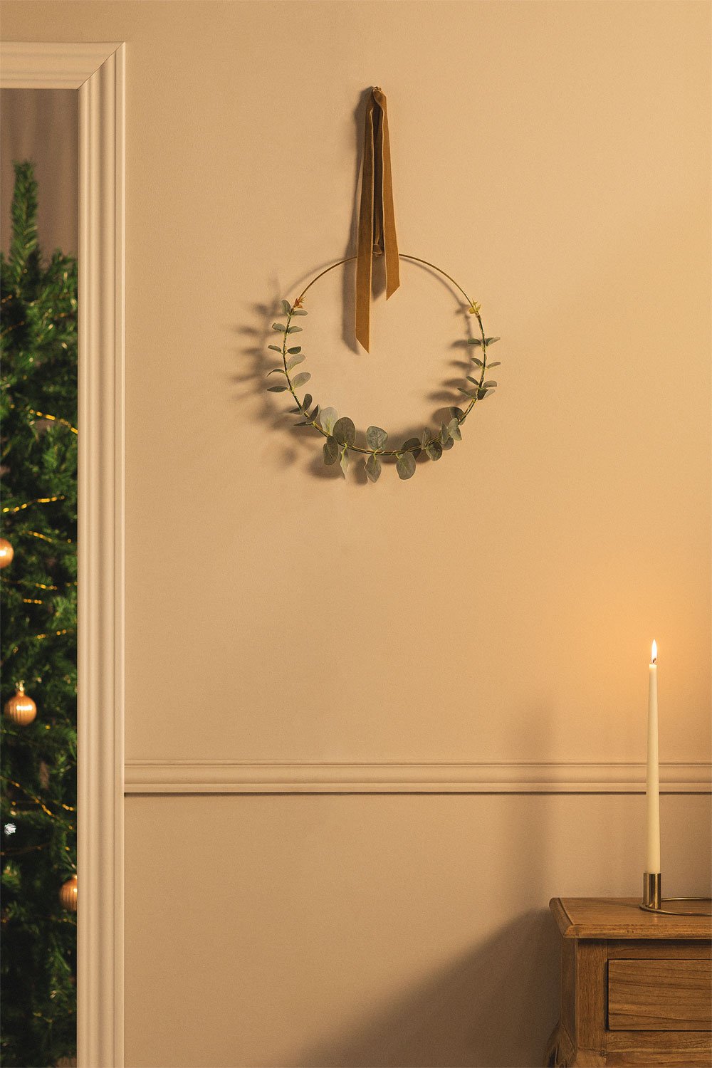 Figura decorativa con luci LED Eyvor