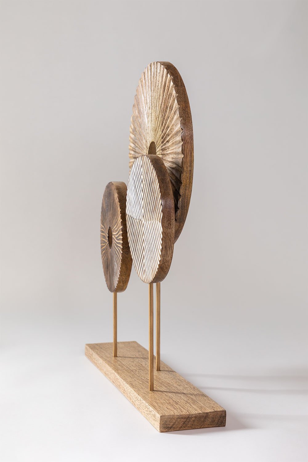 Figura decorativa in legno di mango Soly