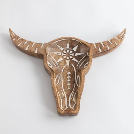 Figura decorativa in legno di mango Sonte