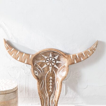 Figura decorativa in legno di mango Sonte