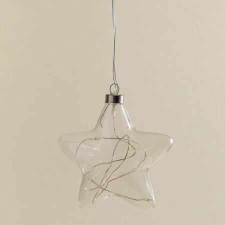 Figura decorativa in vetro con luci a LED Serien