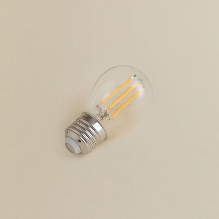 Filamento LED Bombilla E27 G45 6W