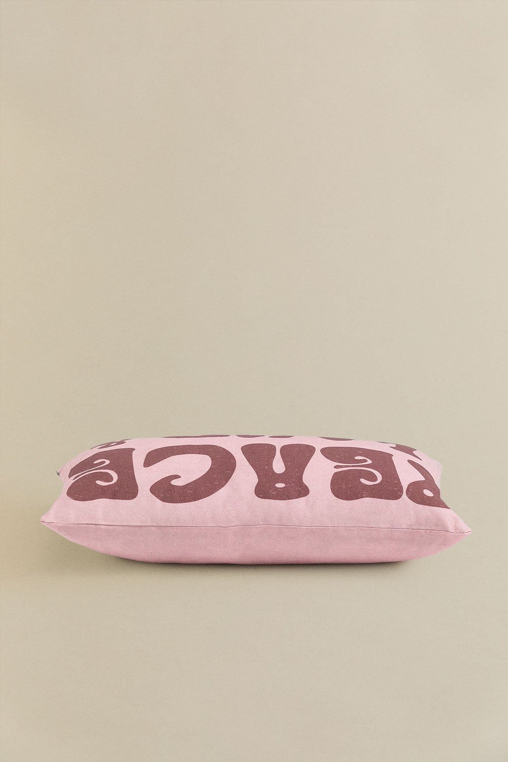 Federa rettangolare in cotone (30x50 cm) Peace & Love