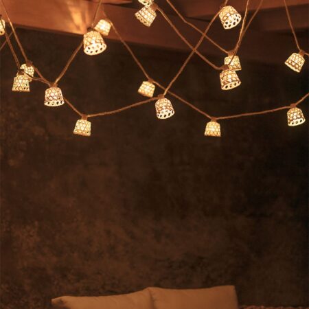 Ghirlanda da giardino con luci LED (15,70 m) Ducrot