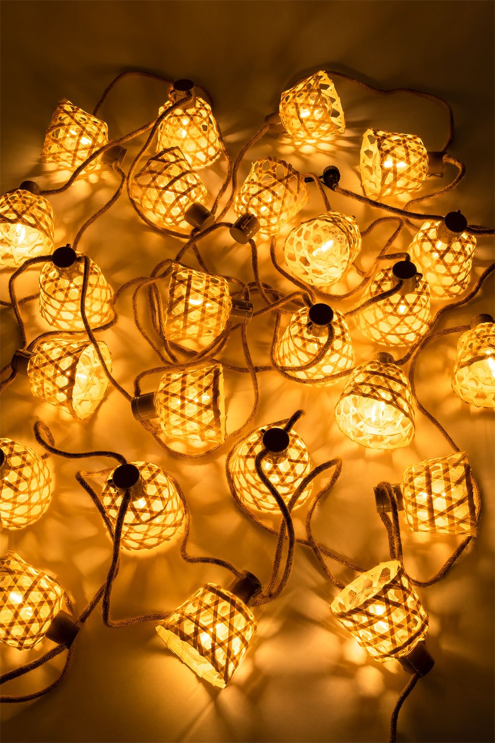 Ghirlanda da giardino con luci LED (15,70 m) Ducrot