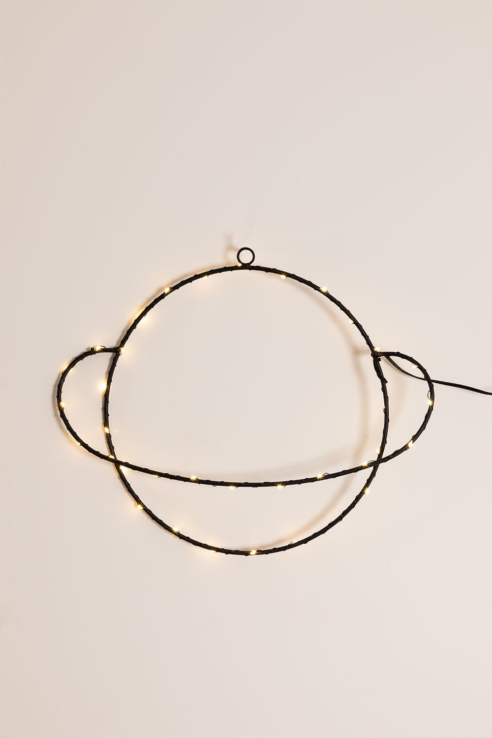 Figura decorativa con luci LED Planet