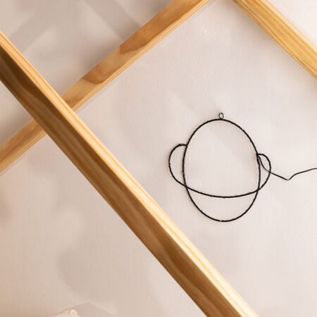 Figura decorativa con luci LED Planet