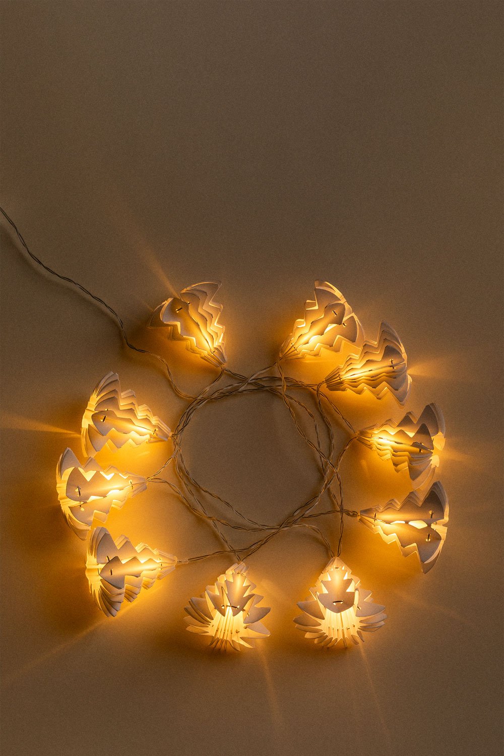 Ghirlanda di Natale LED (2,20 m) Abete