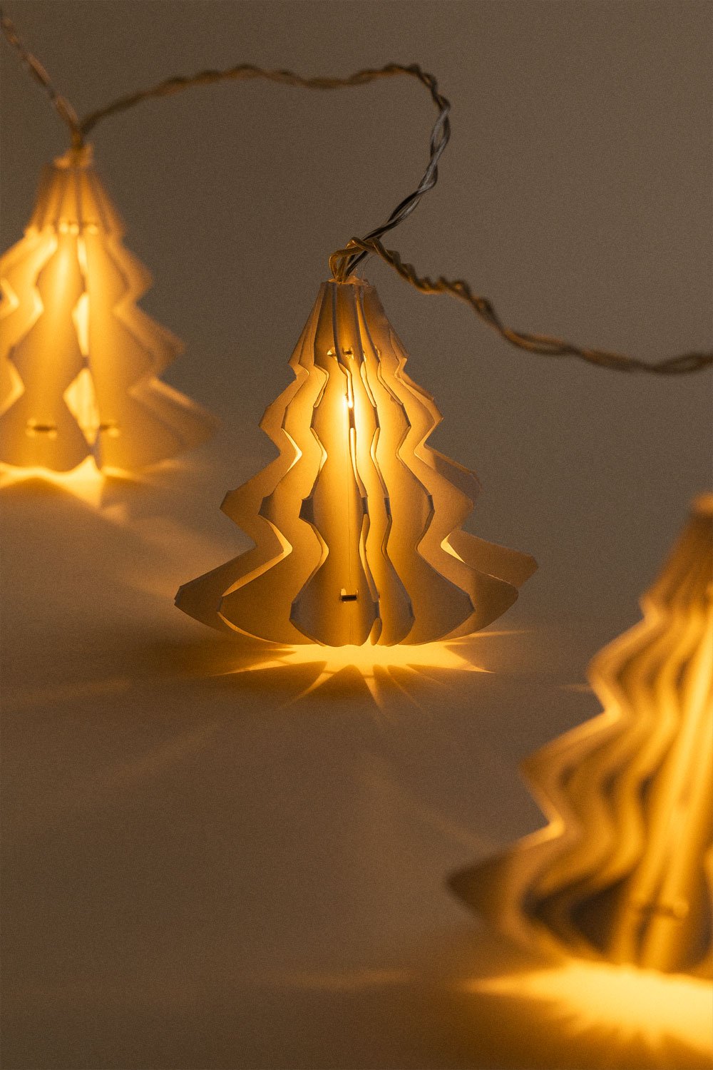 Ghirlanda di Natale LED (2,20 m) Abete