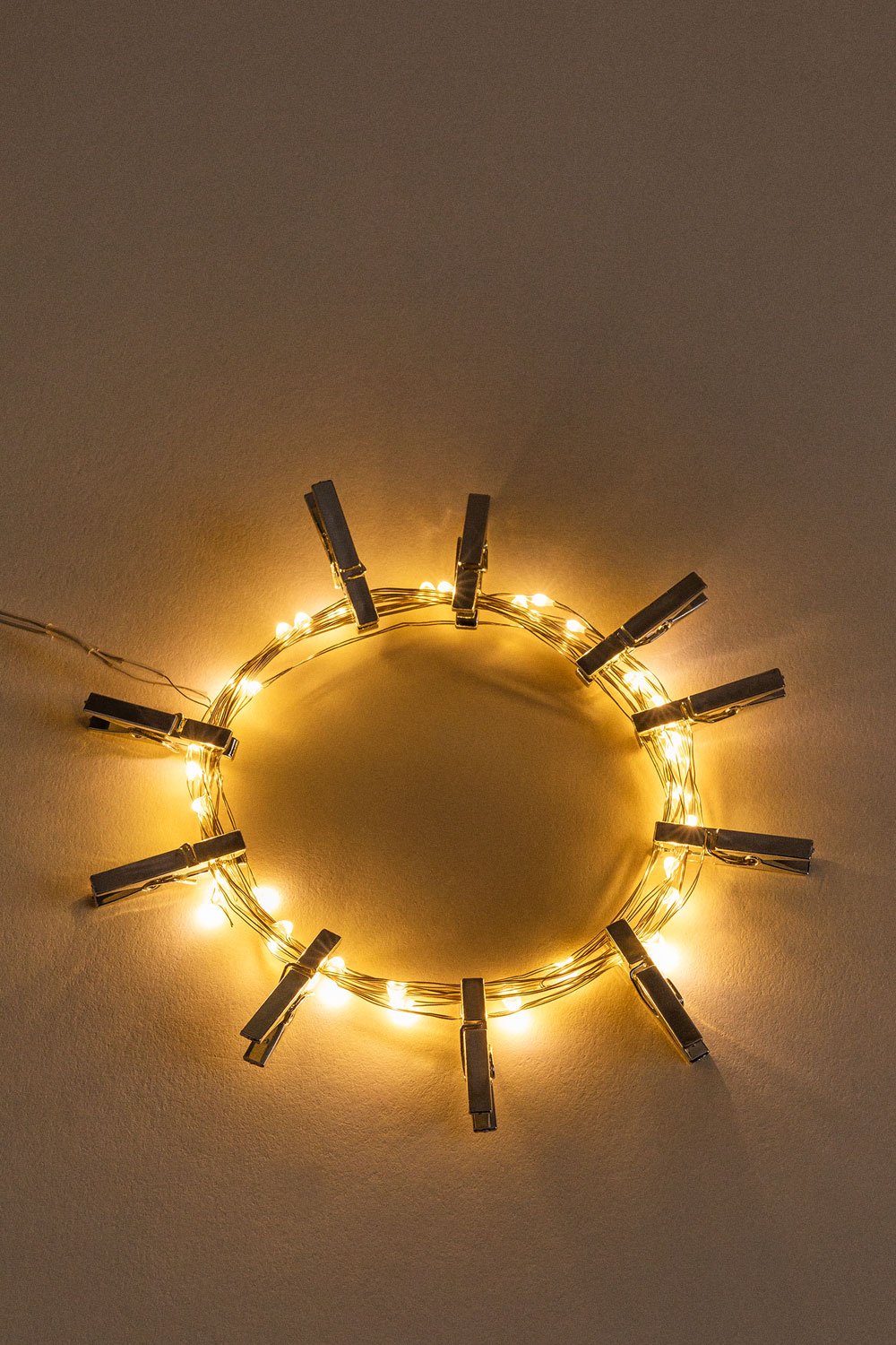 Ghirlanda LED decorativa con clip (3,50 m) Inça